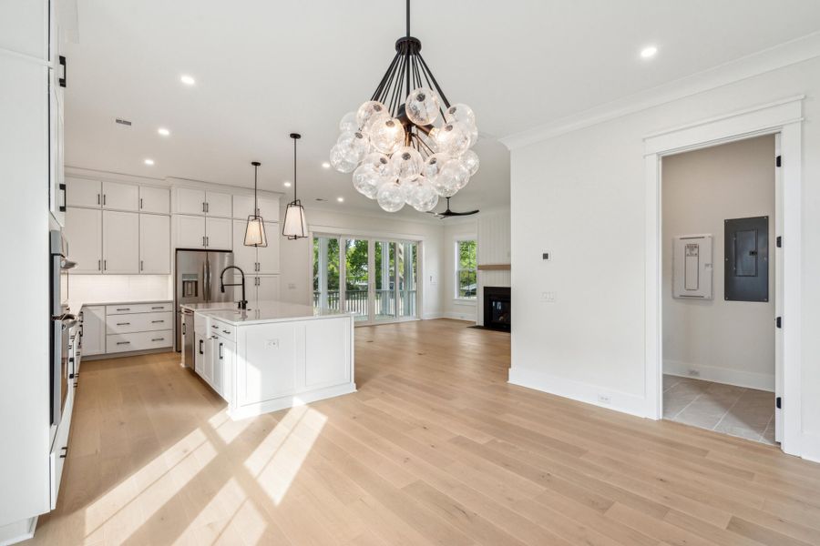 Furnished interior view inside a new home in , Mount Pleasant (Image 8).