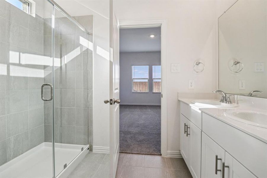 Furnished interior view inside a new home in River Ridge, Crandall (Image 14). Furnished interior view inside a new home in River Ridge, Crandall (Image 14).