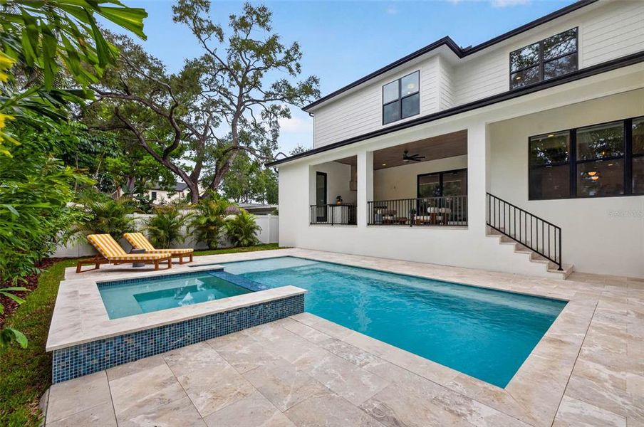 Exterior details and patio area of a home in , Tampa (Image 27). Exterior details and patio area of a home in , Tampa (Image 27).