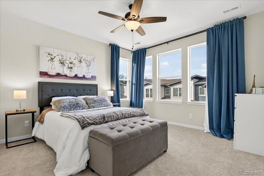 Furnished interior view inside a new home in , Golden (Image 23).