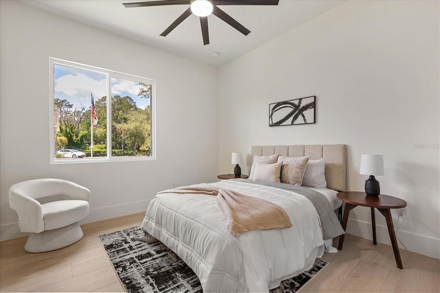 Furnished interior view inside a new home in , Sanford (Image 48).
