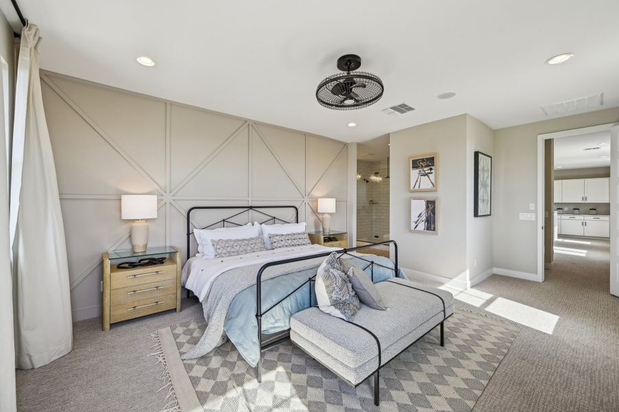 Representative furnished interior of a home built from the Alta by Ashton Woods in Union Park at Norterra Phase 2, Phoenix (Image 41).