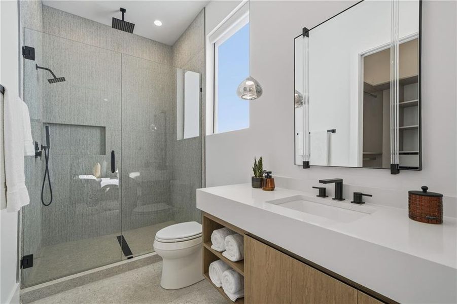 Furnished interior view inside a new home in , Atlanta (Image 43). Furnished interior view inside a new home in , Atlanta (Image 43).