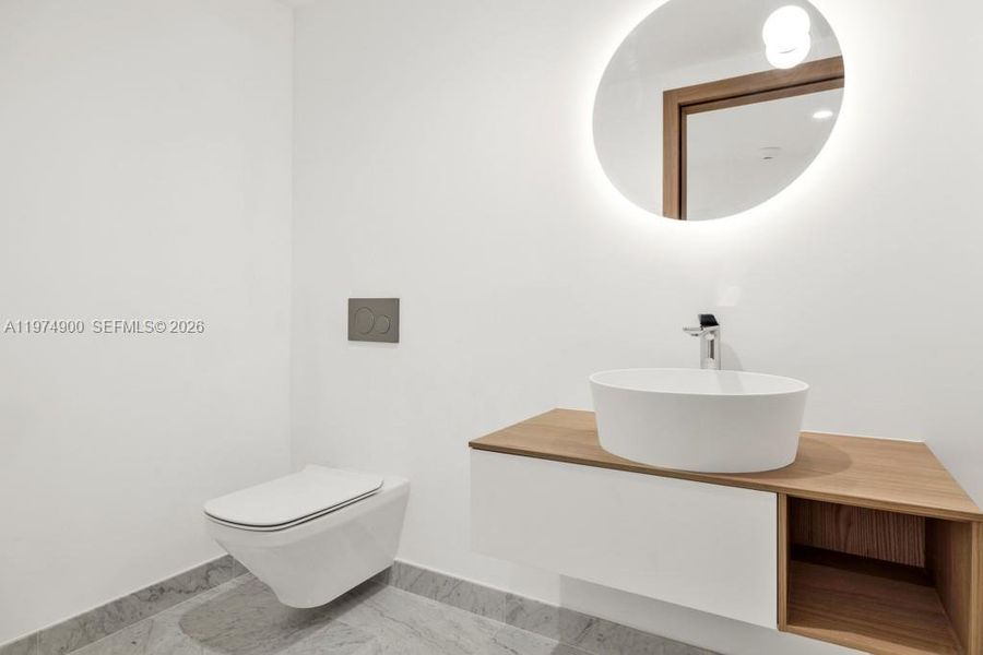 Furnished interior view inside a new home in , Bay Harbor Islands (Image 13).