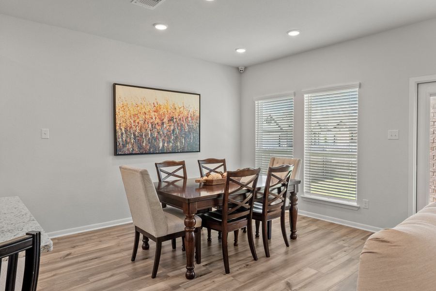 Furnished interior view inside a new home in Three Creeks, Belton (Image 10).