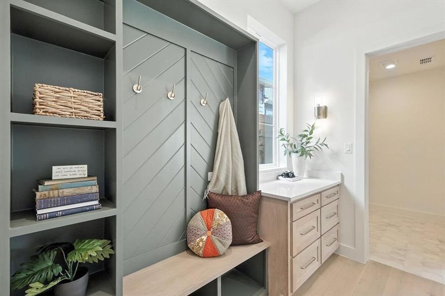 Furnished interior view inside a new home in , Roanoke (Image 10).