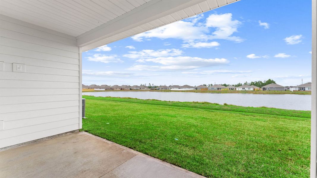 Exterior details and patio area of a home in Hodges Bayou Plantation, Panama City (Image 24). Exterior details and patio area of a home in Hodges Bayou Plantation, Panama City (Image 24).