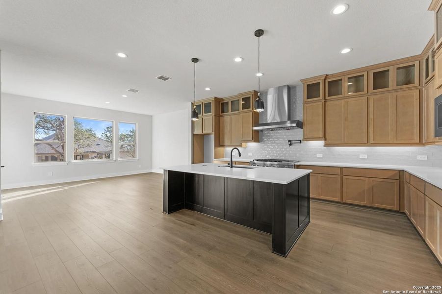 Furnished interior view inside a new home in Esperanza - 80' & 90', Boerne (Image 7). Furnished interior view inside a new home in Esperanza - 80' & 90', Boerne (Image 7).