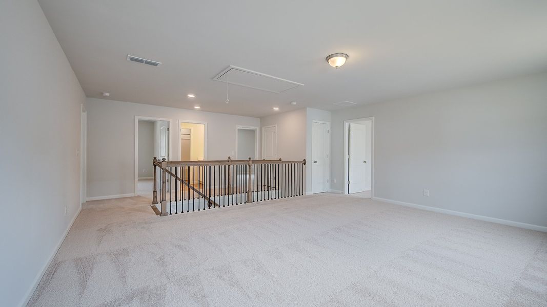 Furnished interior view inside a new home in Hamilton Lakes, Lawrenceville (Image 24).