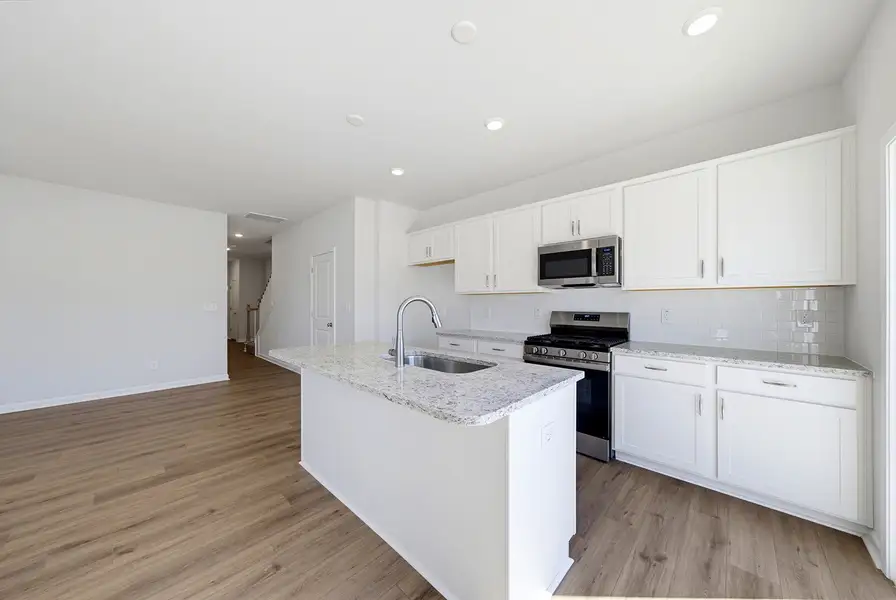 Furnished interior view inside a new home in Sweetbrier, Durham (Image 7).