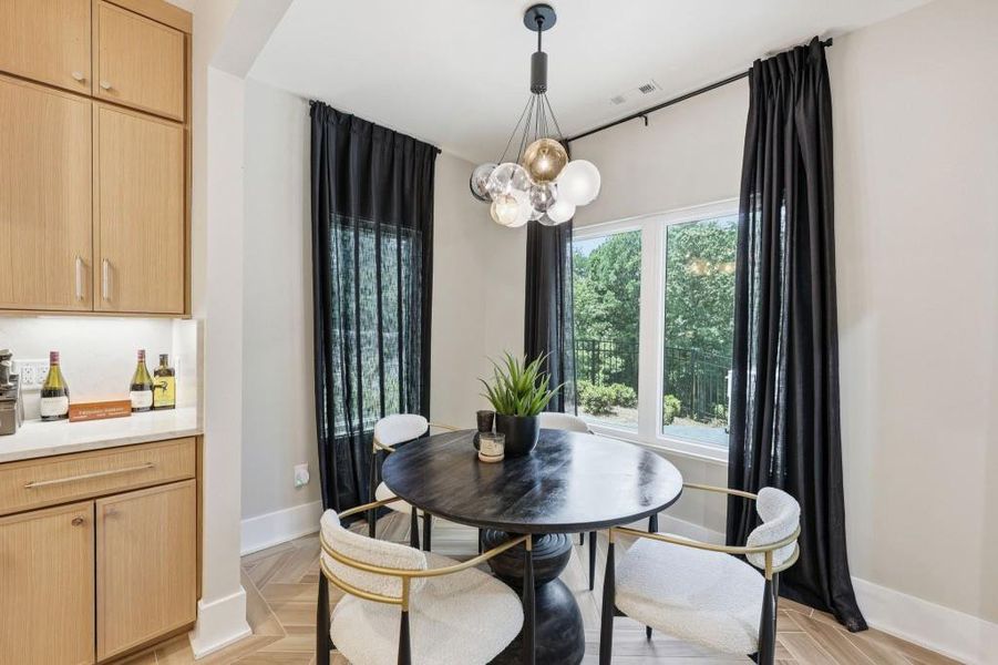 Furnished interior view inside a new home in , Helen (Image 7).