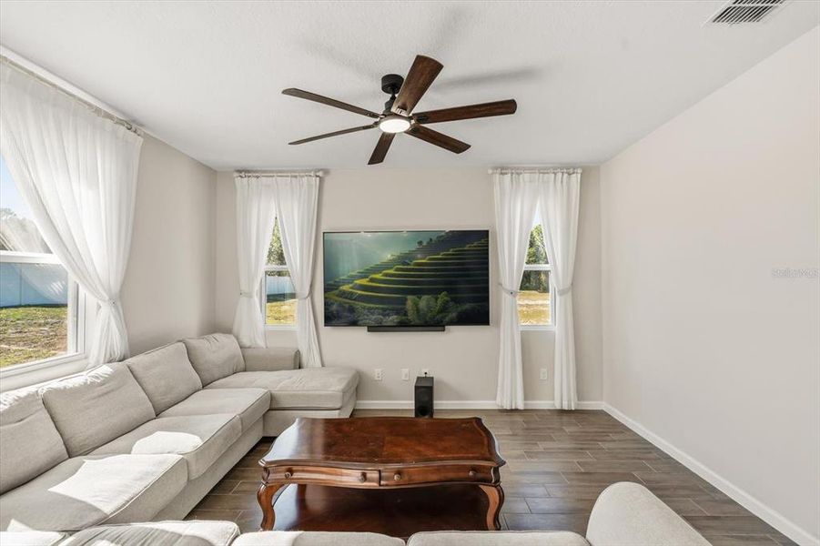 Furnished interior view inside a new home in Seasons at Lakeside Forest, Tavares (Image 9).
