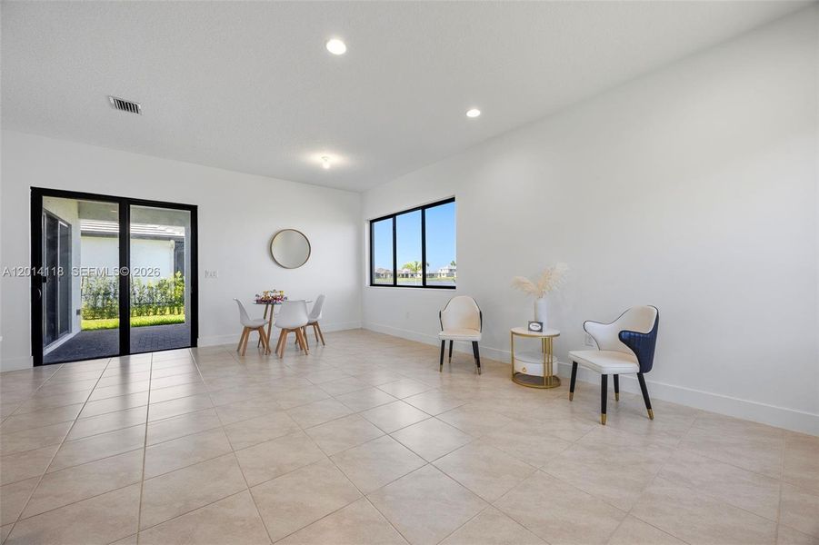 Furnished interior view inside a new home in , Immokalee (Image 5). Furnished interior view inside a new home in , Immokalee (Image 5).