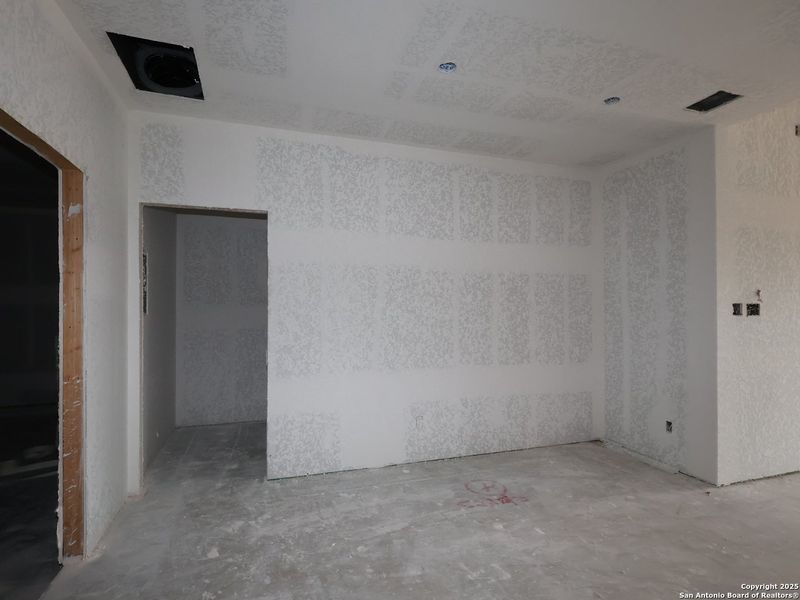 In-progress construction of a new home in Meadows at Clear Springs, New Braunfels, TX (Image 32). In-progress construction of a new home in Meadows at Clear Springs, New Braunfels, TX (Image 32).