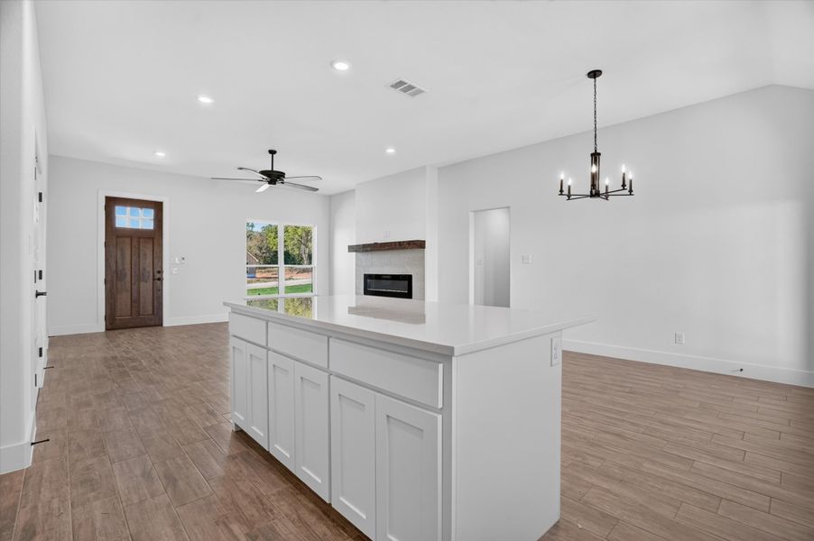 Furnished interior view inside a new home in Taylor Ranch, Springtown (Image 9).