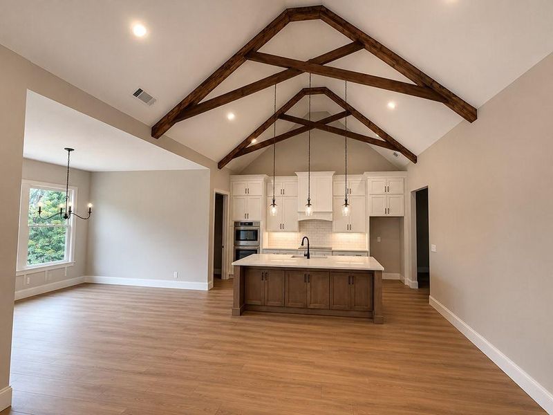 Furnished interior view inside a new home in , Canton (Image 5).