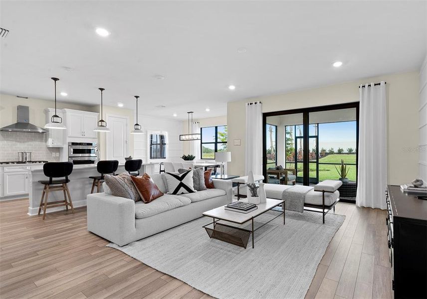 Furnished interior view inside a new home in Talon Preserve on Palmer Ranch, Nokomis (Image 5).