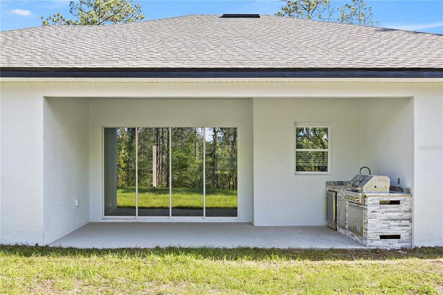 Exterior details and patio area of a home in , Ocala (Image 31).