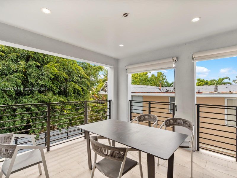 Furnished interior view inside a new home in , Miami Beach (Image 28). Furnished interior view inside a new home in , Miami Beach (Image 28).