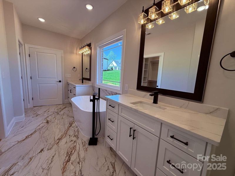 Furnished interior view inside a new home in , Conover (Image 13).