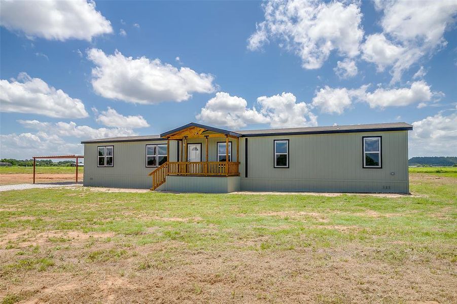 Exterior details and patio area of a home in , Mineral Wells (Image 19). Exterior details and patio area of a home in , Mineral Wells (Image 19).
