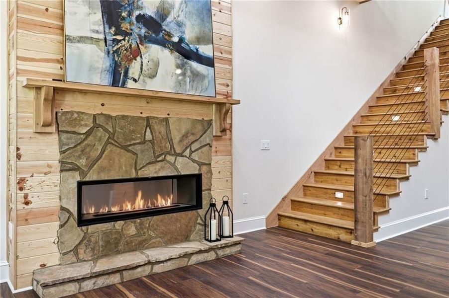 Furnished interior view inside a new home in , Acworth (Image 43).