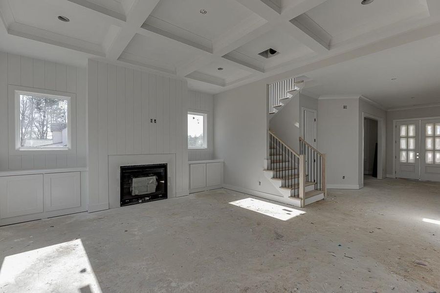 In-progress construction of a new home in , Cumming, GA (Image 41).