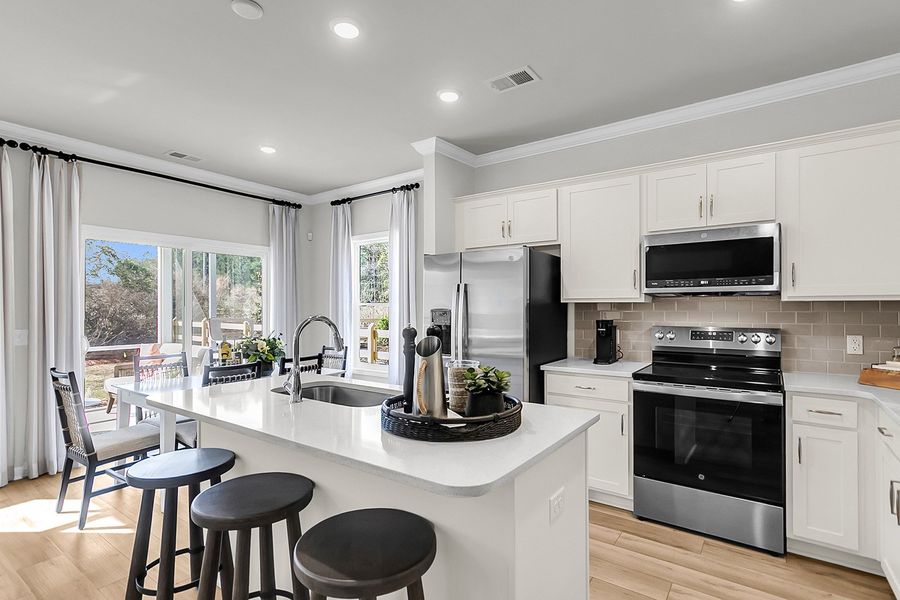 Representative furnished interior of a home built from the Kershaw - Genesis Value Collection by Mungo Homes in Hainer Place, Conway (Image 4).