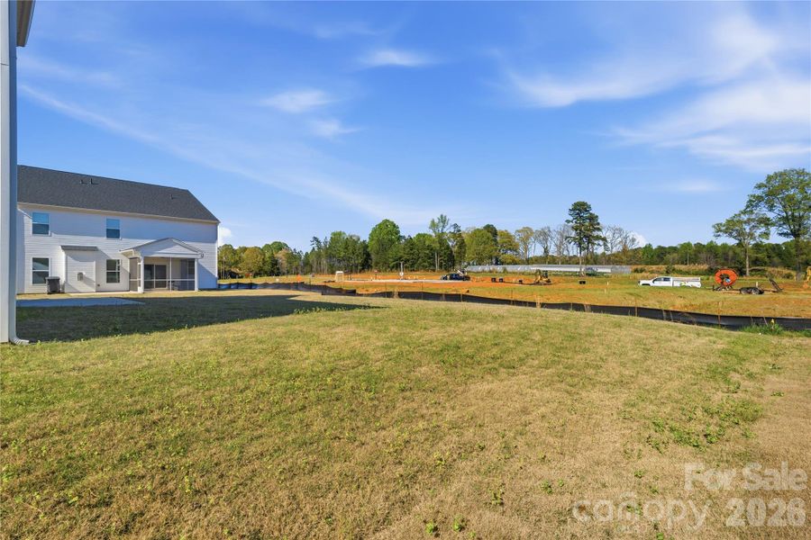 Exterior details and patio area of a home in Clairmont, Charlotte (Image 3).