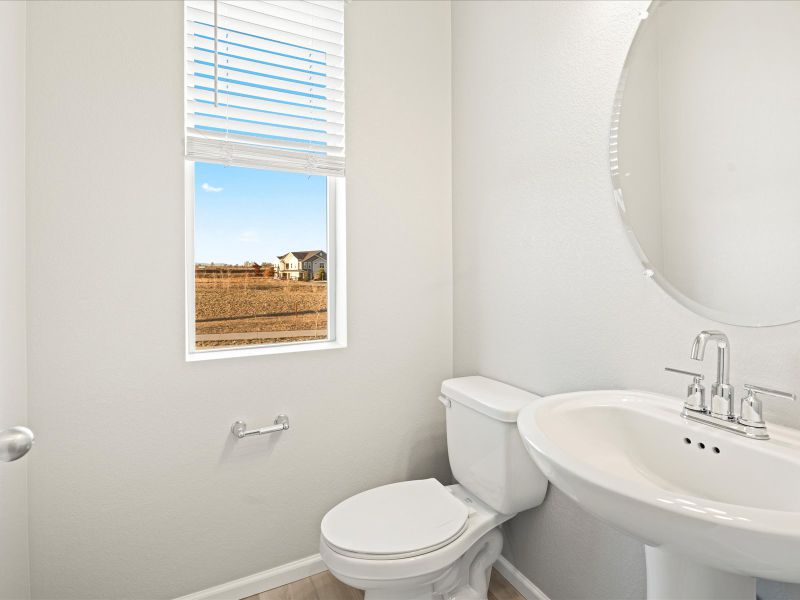 Furnished interior view inside a new home in Three Hills, Morrison (Image 6).