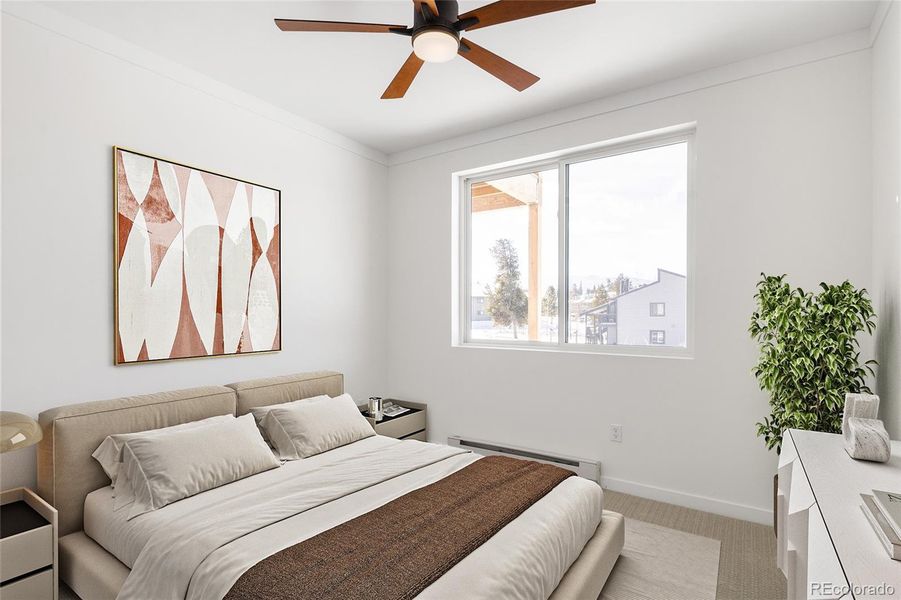 Furnished interior view inside a new home in , Fraser (Image 8).