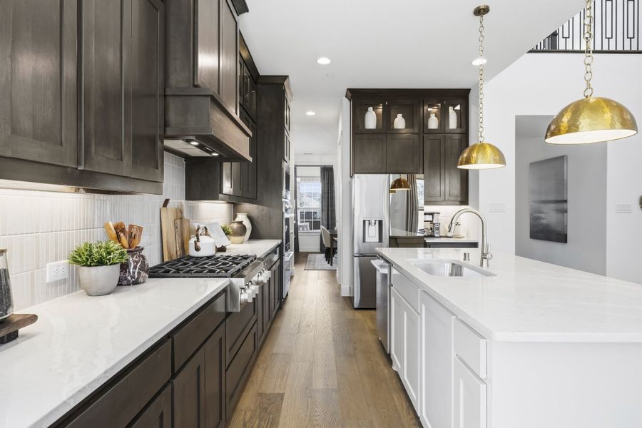 Representative furnished interior of a home built from the Victoria by Windsor Homes in Oak Ridge Park, Corinth (Image 17).