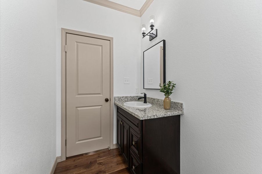 Furnished interior view inside a new home in , Huffman (Image 13).