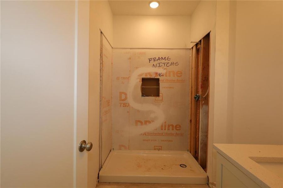 In-progress construction of a new home in Celesta, Decatur, GA (Image 10). In-progress construction of a new home in Celesta, Decatur, GA (Image 10).