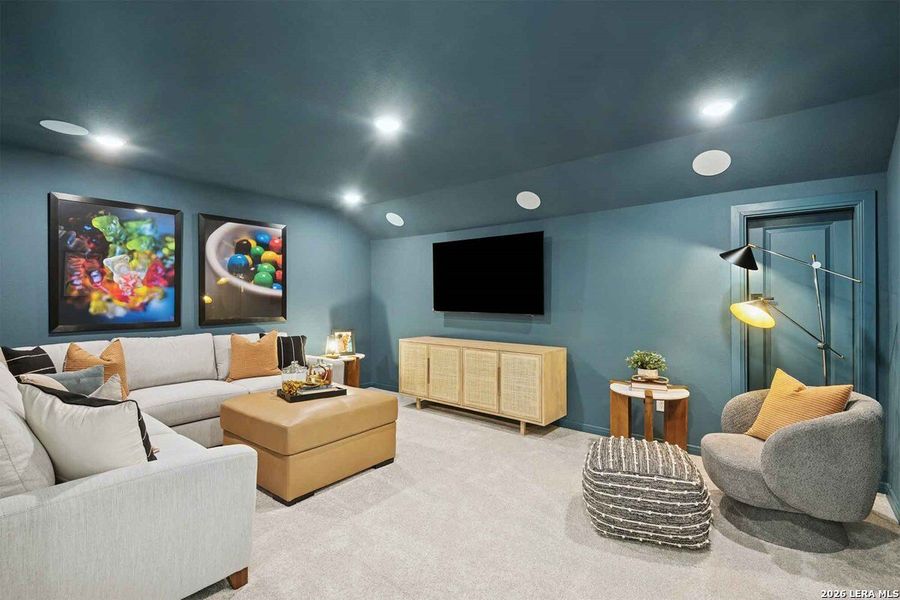 Furnished interior view inside a new home in Meyer Ranch – Select Reserve Series, New Braunfels (Image 2).