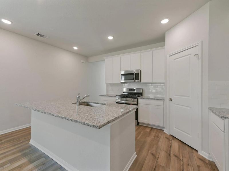 Furnished interior view inside a new home in The Villages at WestPointe, Dayton (Image 10).