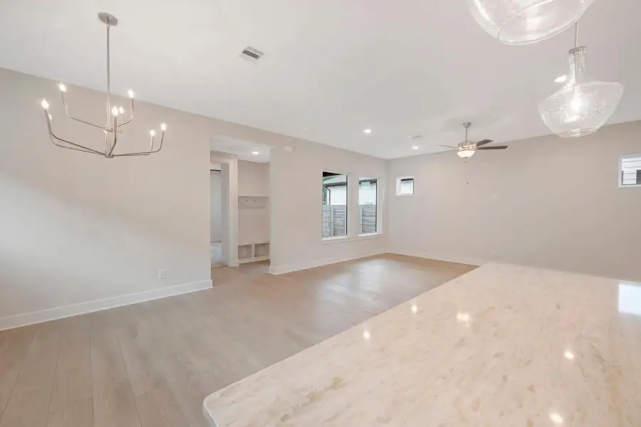 Spacious, unfurnished interior of a new home in Two Step Farm - Landmark Row Collection, Montgomery (Image 26).