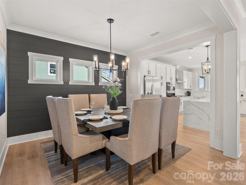 Furnished interior view inside a new home in Stonebridge Fairways, Monroe (Image 8).