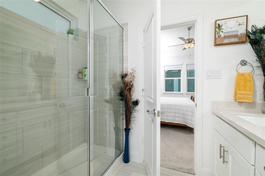 Furnished interior view inside a new home in , Fort Worth (Image 35). Furnished interior view inside a new home in , Fort Worth (Image 35).