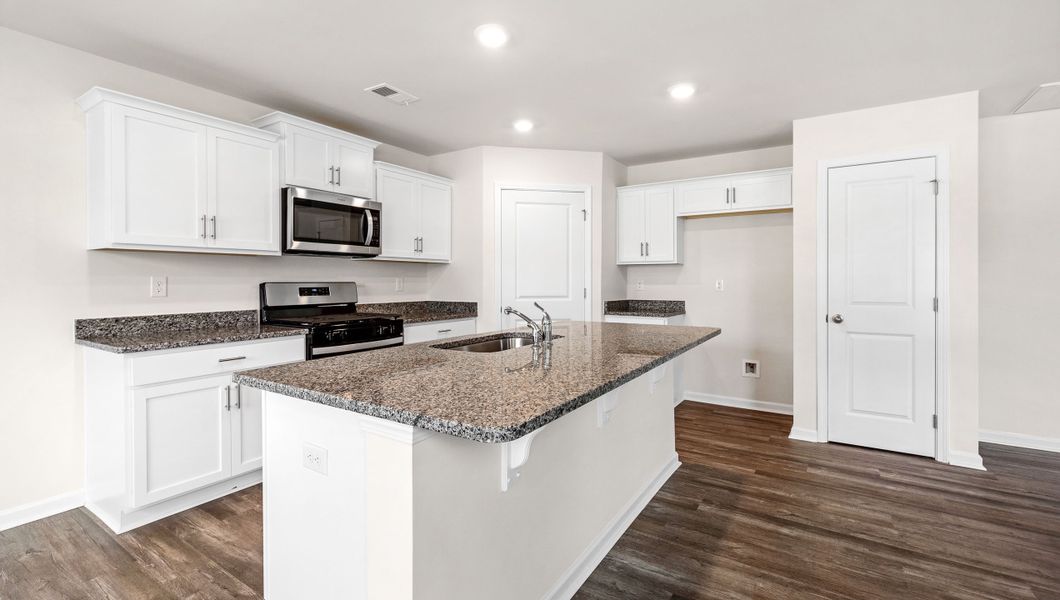 Furnished interior view inside a new home in Harrier Point, Woodruff (Image 7).