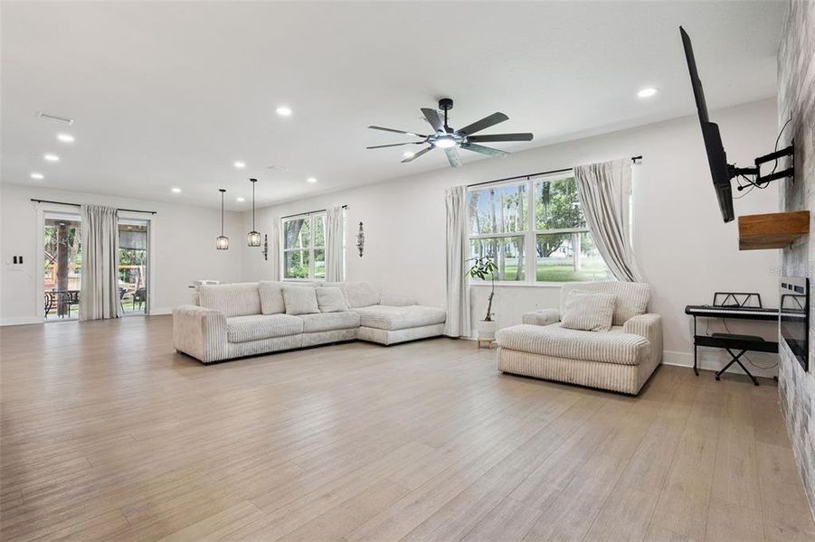 Furnished interior view inside a new home in , Debary (Image 6). Furnished interior view inside a new home in , Debary (Image 6).