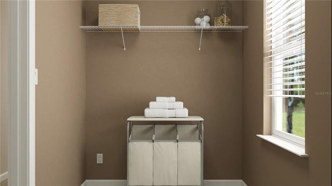 Furnished interior view inside a new home in The Glades at Crossprairie, St. Cloud (Image 16).