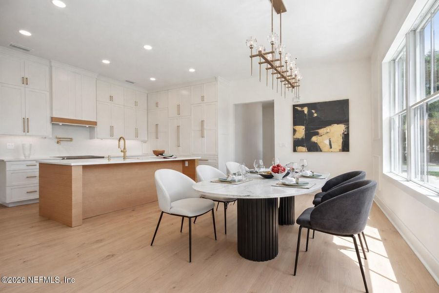 Furnished interior view inside a new home in , Fernandina Beach (Image 11).