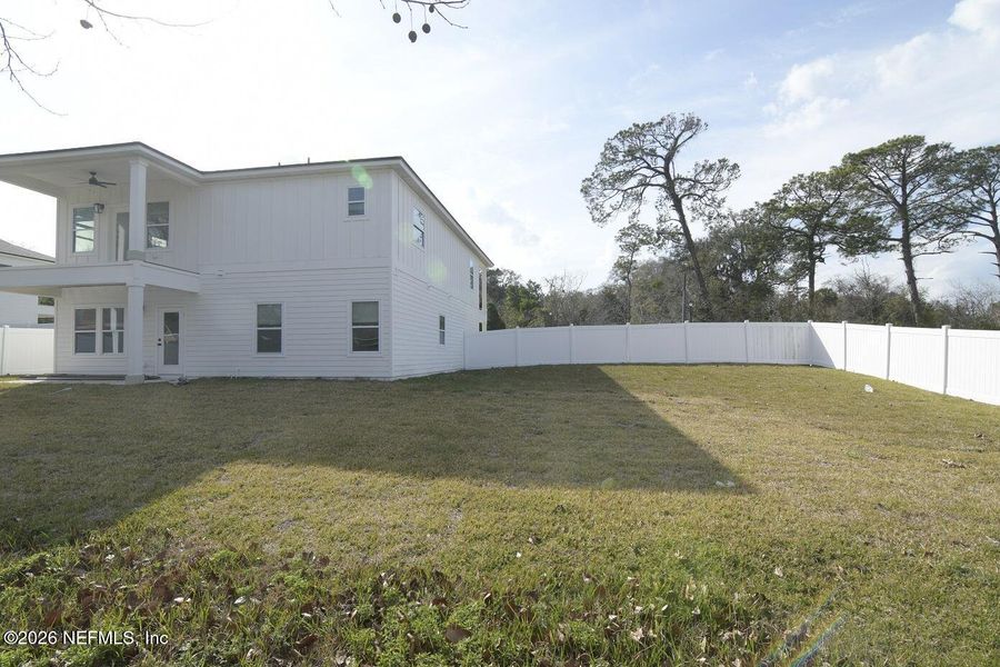 Exterior details and patio area of a home in , Jacksonville (Image 9).