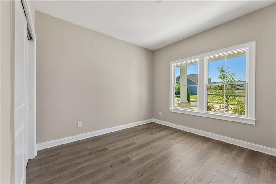Spacious, unfurnished interior of a new home in The Courtyards at Redbud Lane, Canton (Image 12).