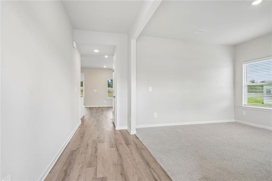 Spacious, unfurnished interior of a new home in Northwoods at Mirror Lake, Villa Rica (Image 34).