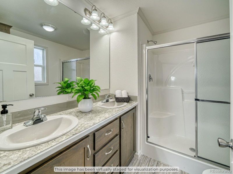 Furnished interior view inside a new home in , Leadville (Image 4).