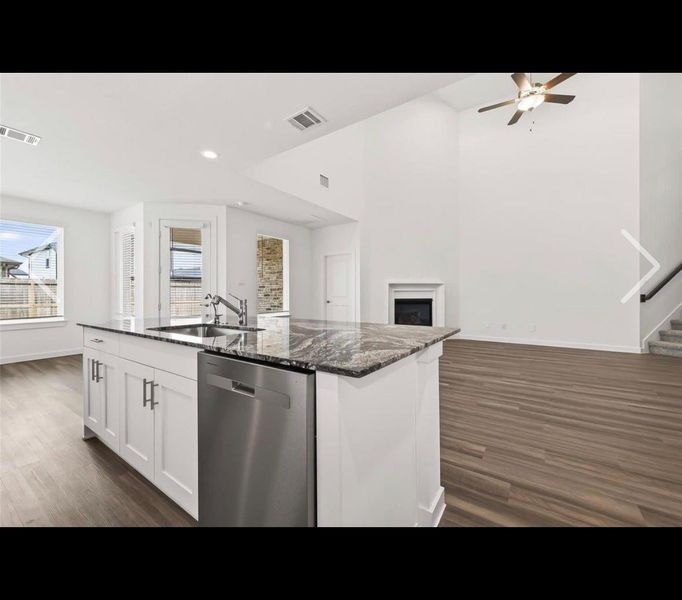 Furnished interior view inside a new home in Harvest Green, Richmond (Image 12).