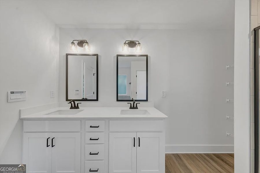 Furnished interior view inside a new home in Canterbury Villas, Carrollton (Image 14). Furnished interior view inside a new home in Canterbury Villas, Carrollton (Image 14).