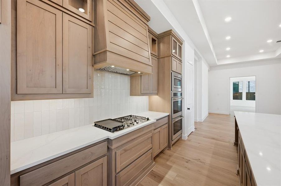 Furnished interior view inside a new home in Sandbrock Ranch: 70ft. lots, Aubrey (Image 4).